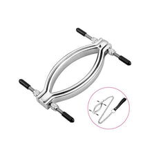 Load image into Gallery viewer, Adjustable Pussy Labia Clamps Clit Clamp Vagina Bondage BDSM Chain Set Sex Adult Toys Restraints Naughty Kinky Sub Dom Punishment
