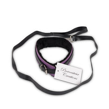 Load image into Gallery viewer, 14 Piece Bondage BDSM Sex Set Black Purple / Leather / Sex Toy / Whip / Restraints / Cuffs /  Gag / Adult / Rope
