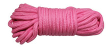 Load image into Gallery viewer, Pink Black Bondage BDSM Rope 5 Meters 16 FEET Sex Set  / Sex Toy / Restraints / Cuffs /  Gag / Adult / Rope
