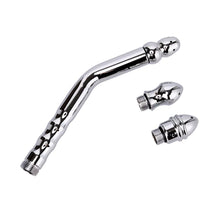 Load image into Gallery viewer, Metal Adult 3 Head Angled Anal Shower Enema Head Butt Plug Rectal Douche Douching Dildo Sex Toy Bondage BDSM Naughty Kinky
