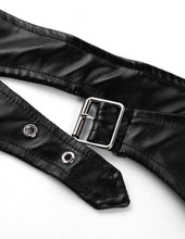 Load image into Gallery viewer, Erotic Bondage Mens Lingerie Peep Hole Open Crotch Crotchless Chaps Gay Men Belt BDSM Adult Kinky Sexy Set Club Wear
